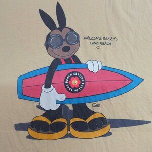 ComplexCon x Rello Shirt XL Yellow Welcome to Long Beach